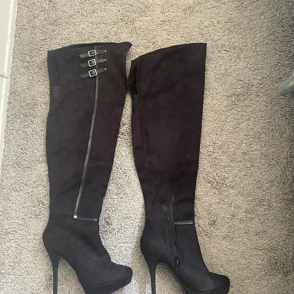 Knee high boots